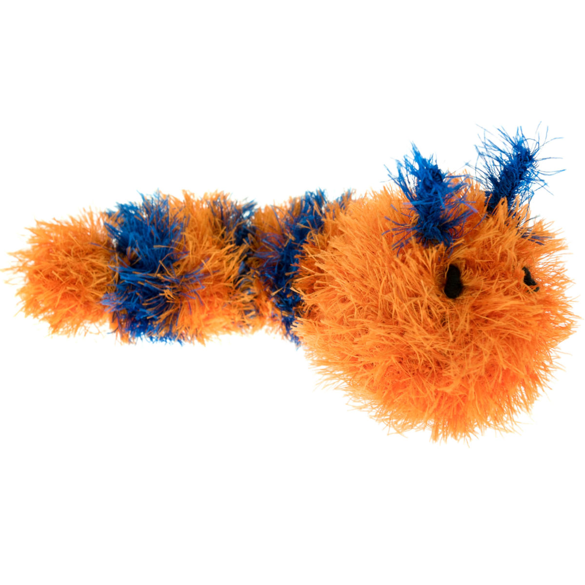 patchwork caterpillar dog toy